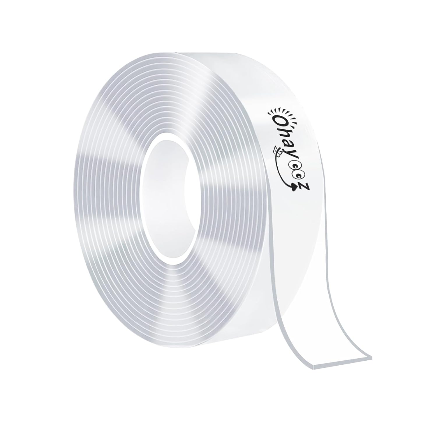 Extra Strong Double Sided Tape Heavy Duty Removable 10FT, Clear Sticky Adhesive...