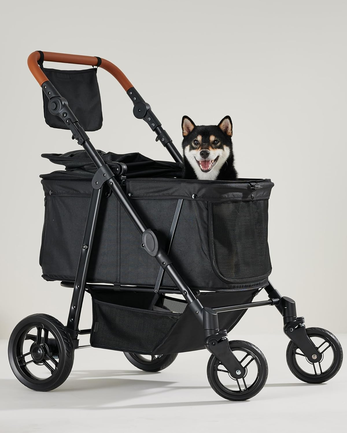 Medium Dog Stroller for Large Dogs, Zoosky Large Dog Stroller Up to 66lbs, Adjus...