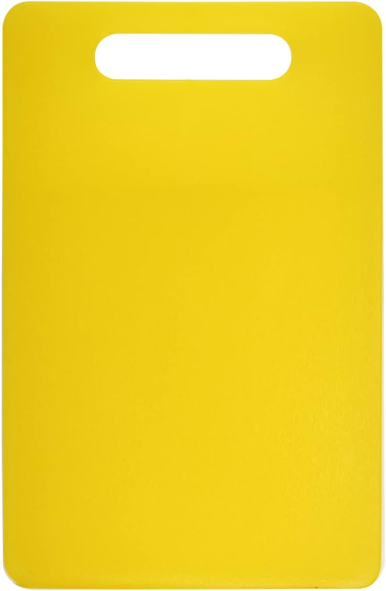 Fotouzy Plastic Utility Cutting Board with Handles, Food Safe PP Material, BPA F...