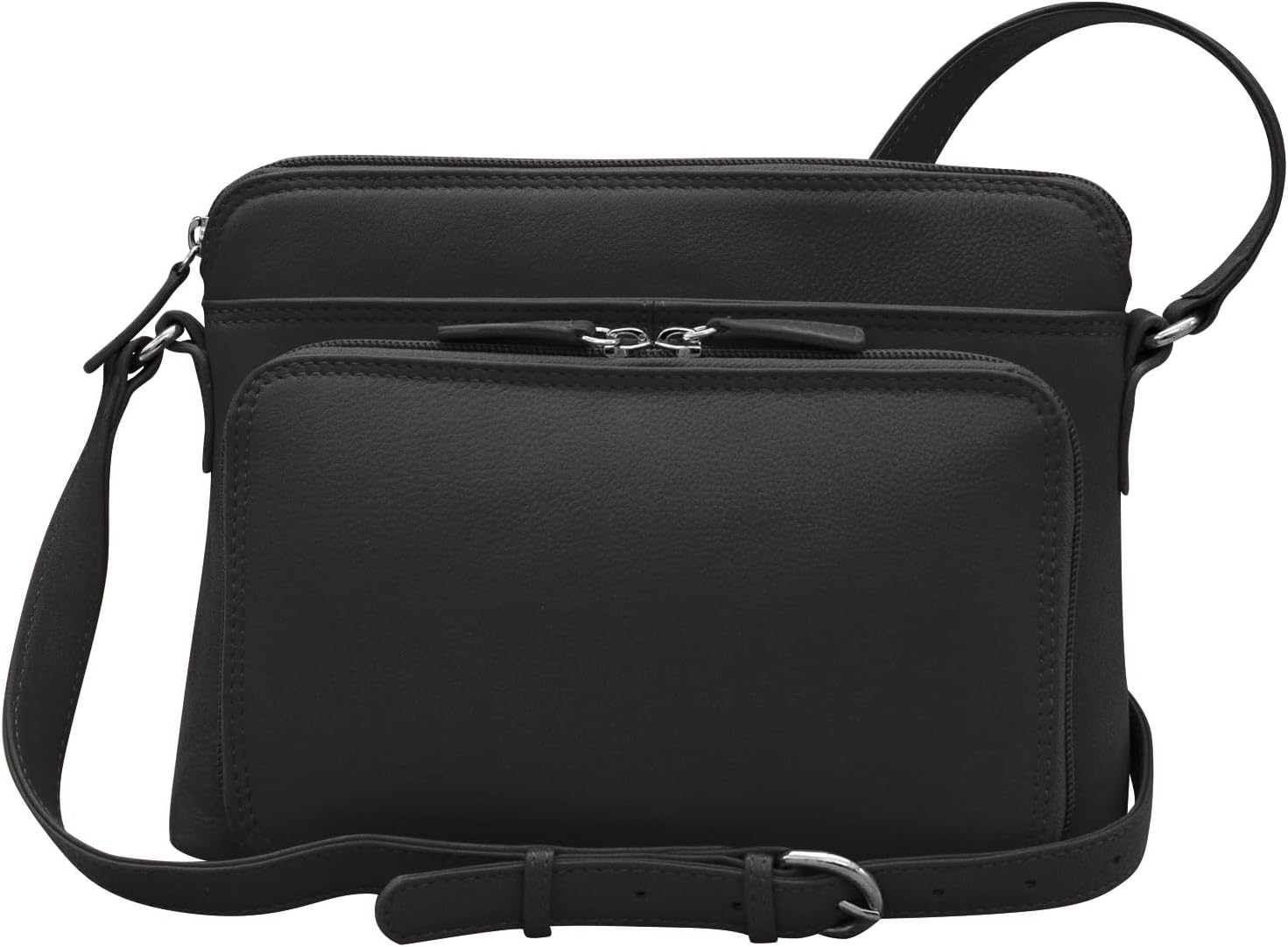 ili New York Genuine Leather Crossbody Bags for Women - Premium RFID Blocking Sh...