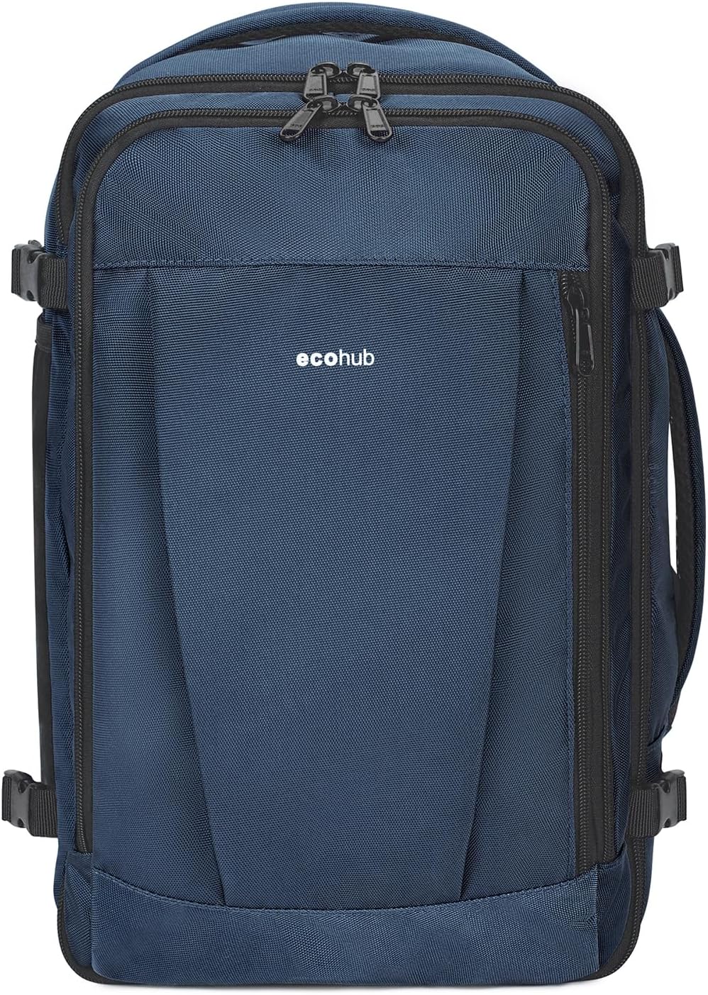 ECOHUB Ryanair Cabin Bag 40x20x25 Underseat Travel Bag 13 Pockets Hand Luggage B...