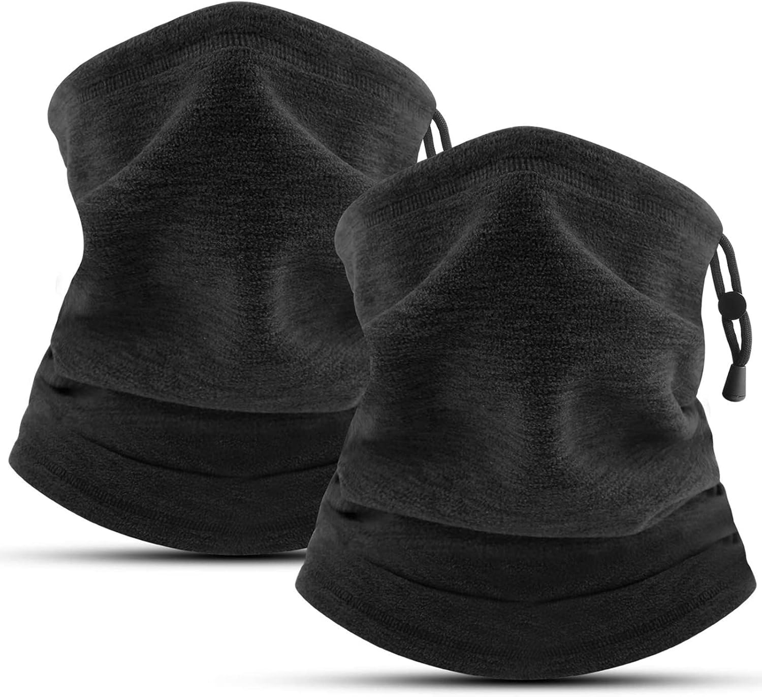 COOLOO Neck Warmer Snood for Men Women Unisex Fleece Winter Neck Gaiter Windproo...