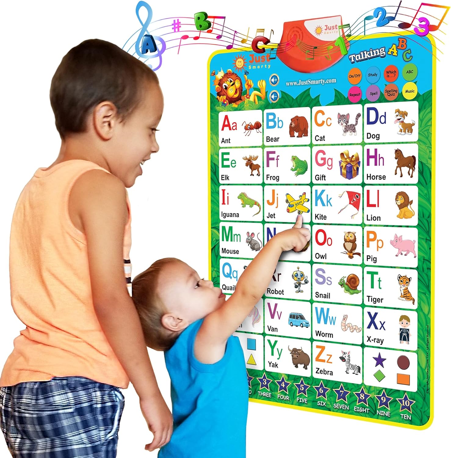 Just Smarty Interactive Learning & Education Toys for 2+ year old | Alphabet Lea...