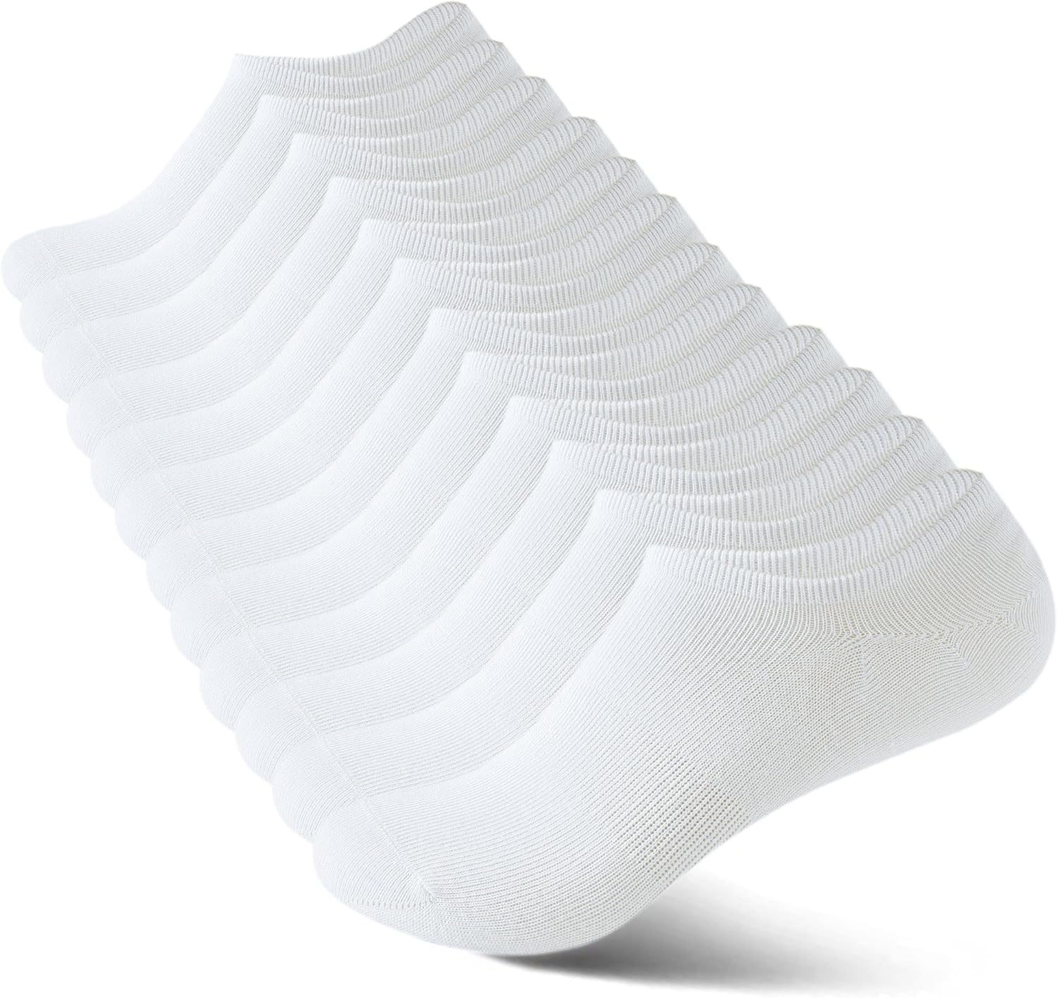 No Show Socks Women Low Cut Invisible Liner Non slip Athletic Boat Socks 6 Pairs...