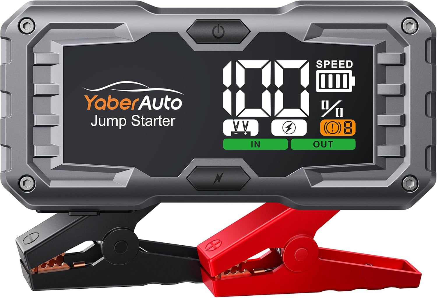YaberAuto Car Battery Jump Starter 4000A Jump Box (10.0L Gas/9.0L Diesel) Portab...