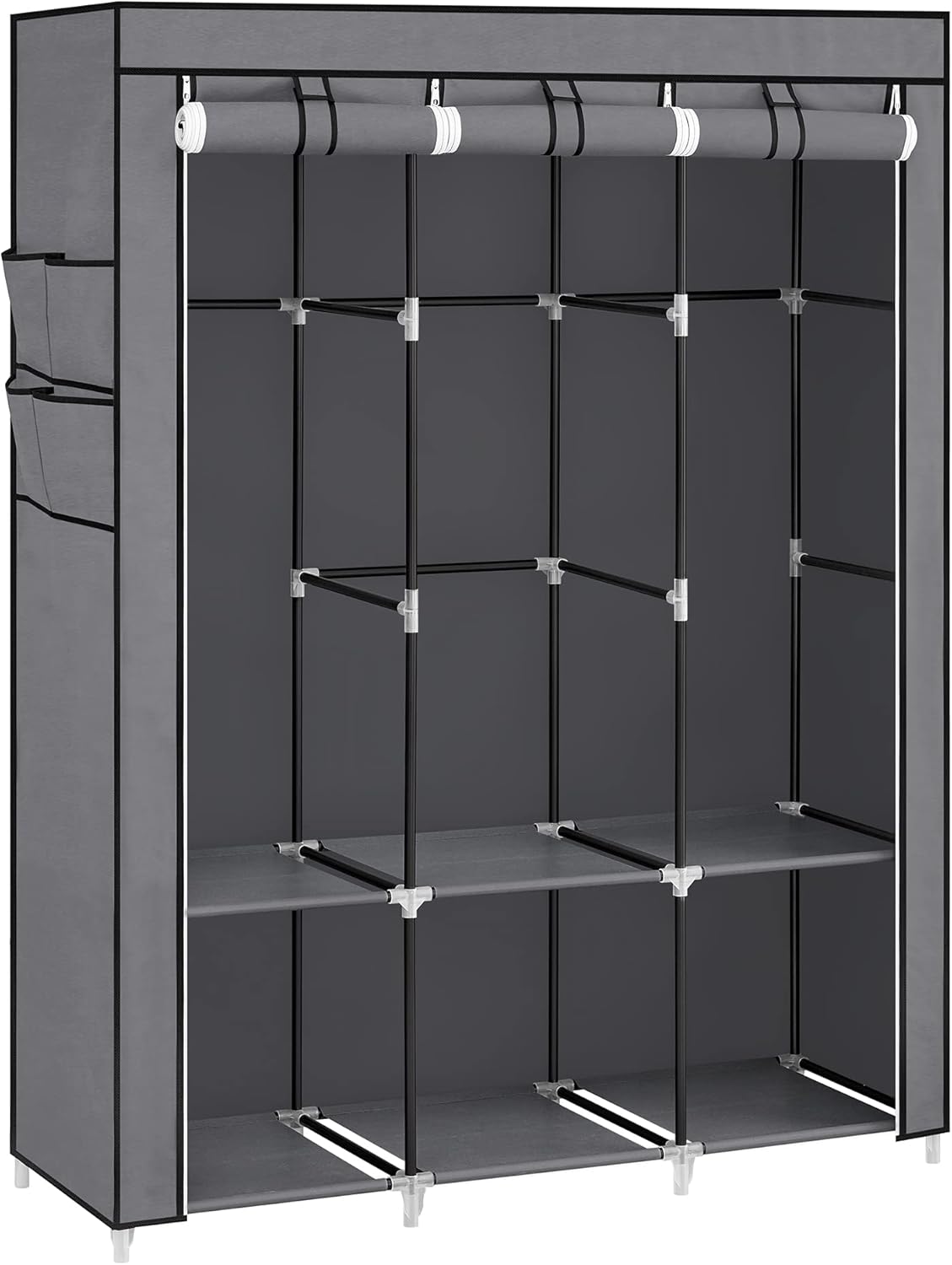 SONGMICS Clothes Wardrobe, Portable Closet with Co...