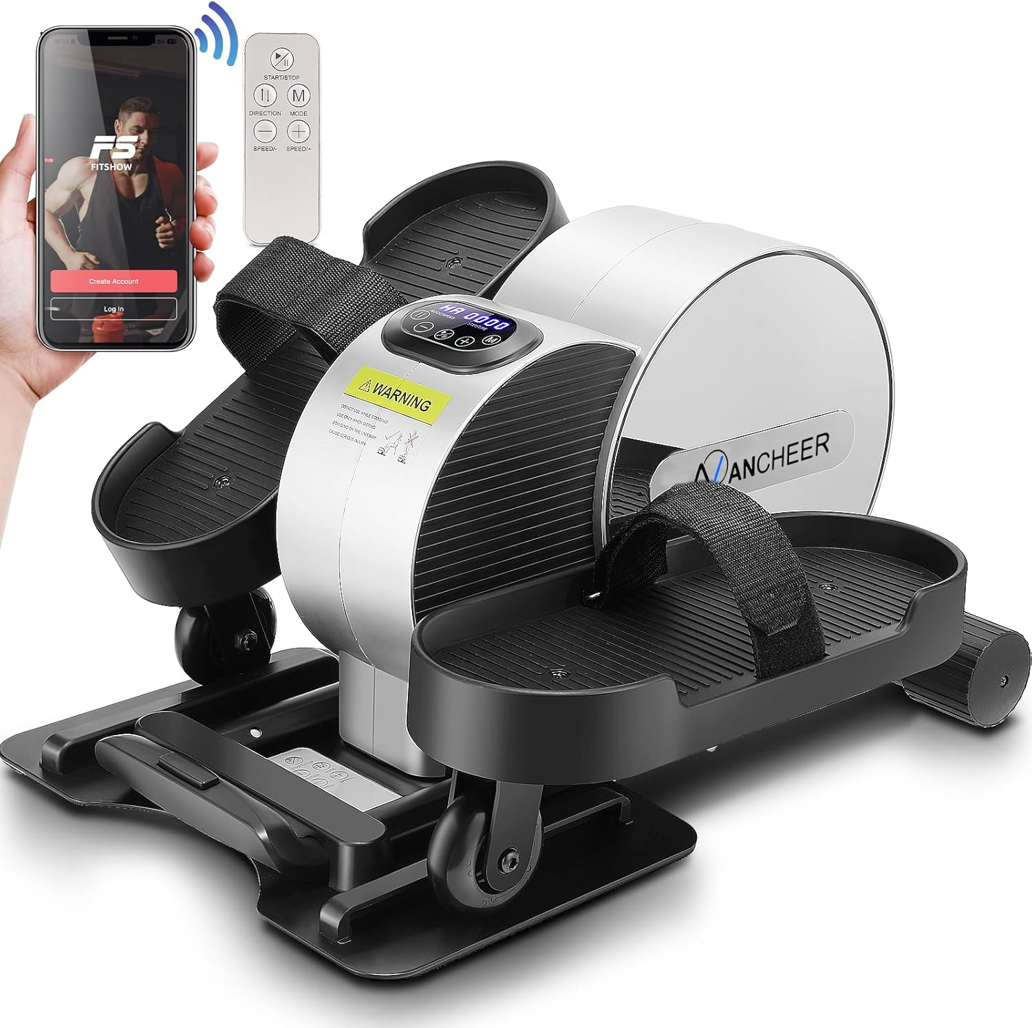 ANCHEER Under Desk Elliptical Machine Transform Your Life - High-End, Portable,...