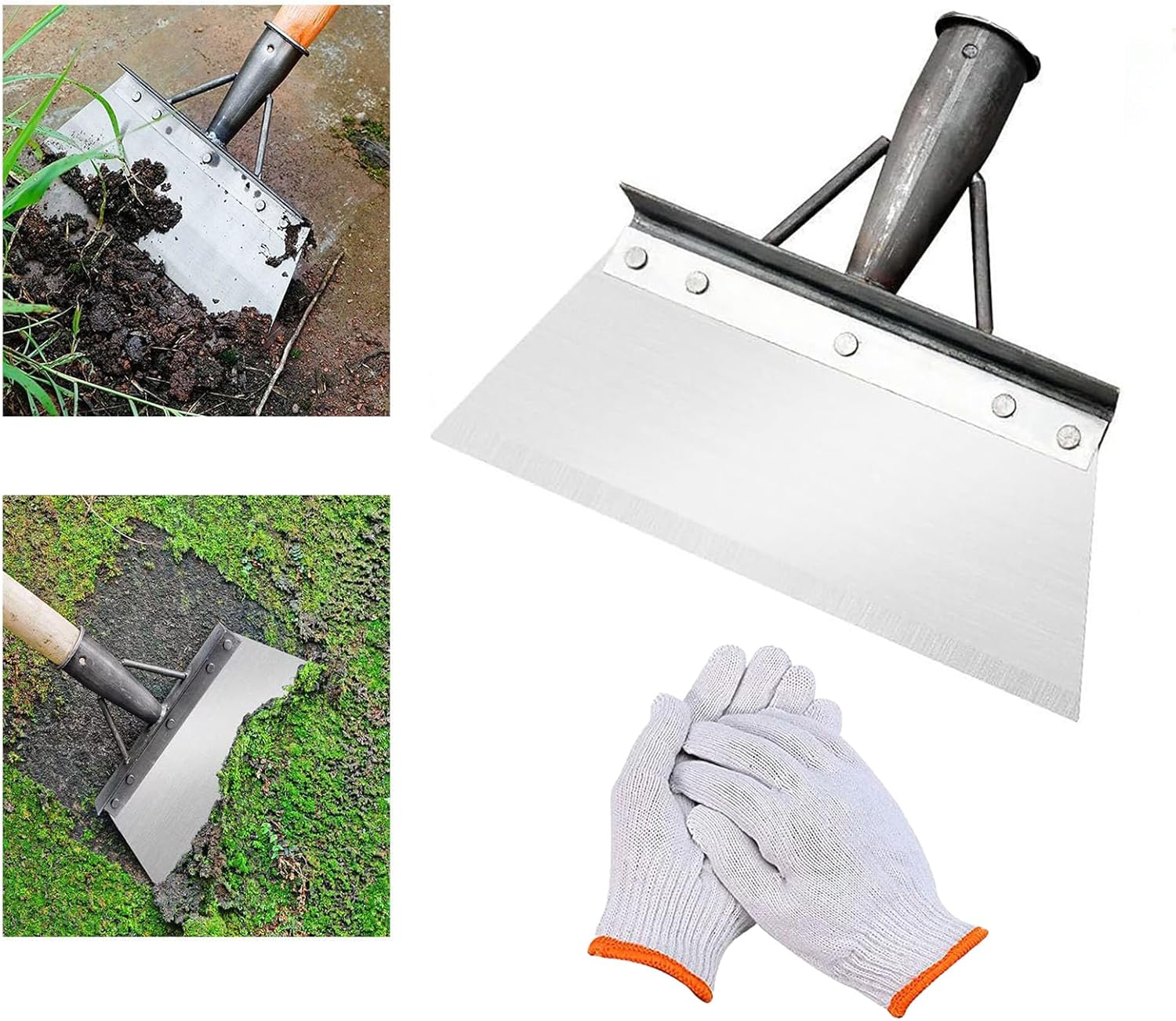 Garden Shovel Multifunctional Garden Shovel, Outdoor Garden Cleaning Shovel, Mul...