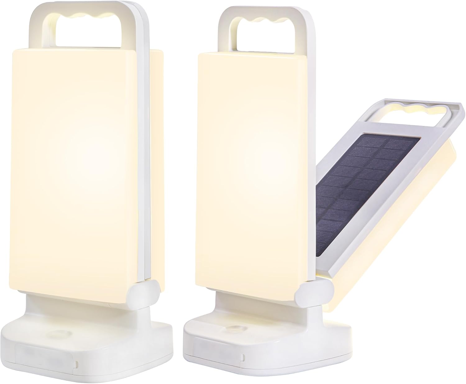 Camping Lantern, Solar Lanterns, Rechargeable Emergency Light Dimmable Camping E...