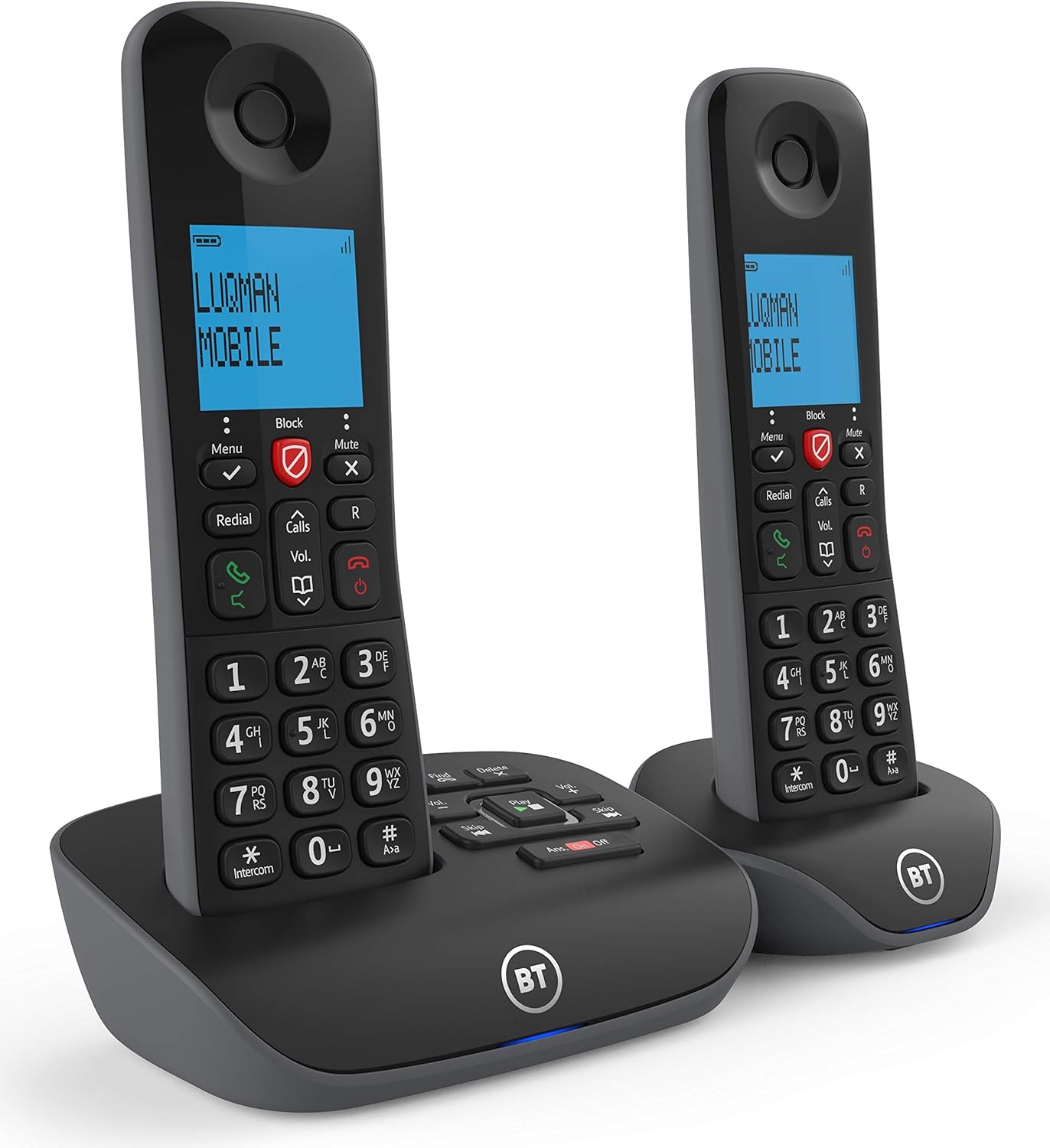 BT Essential Cordless Landline House Phone, Nuisance Call Blocker, Call Block bu...
