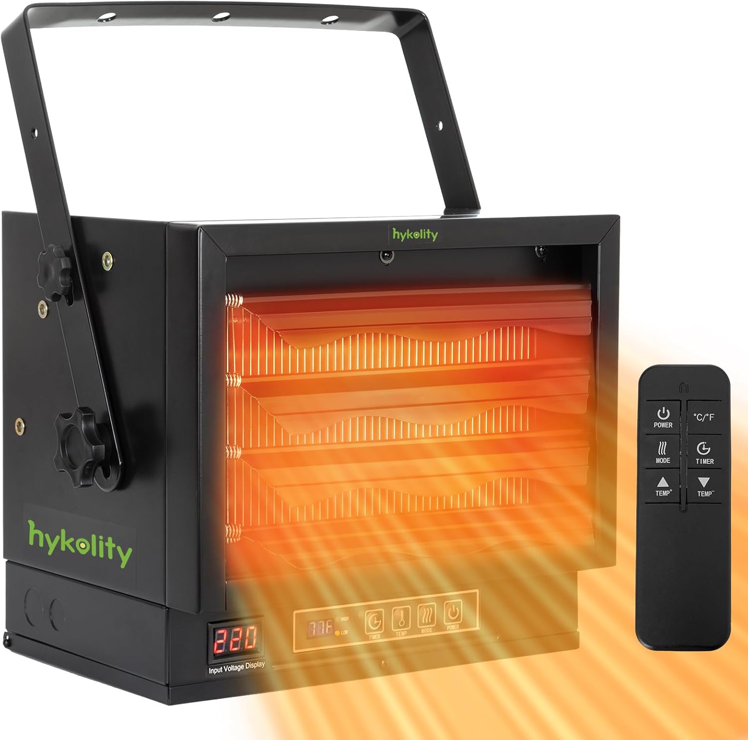 Hykolity 8500W Electric Garage Heater, 240V Hardwired Fan-Forced Ceiling Mount S...