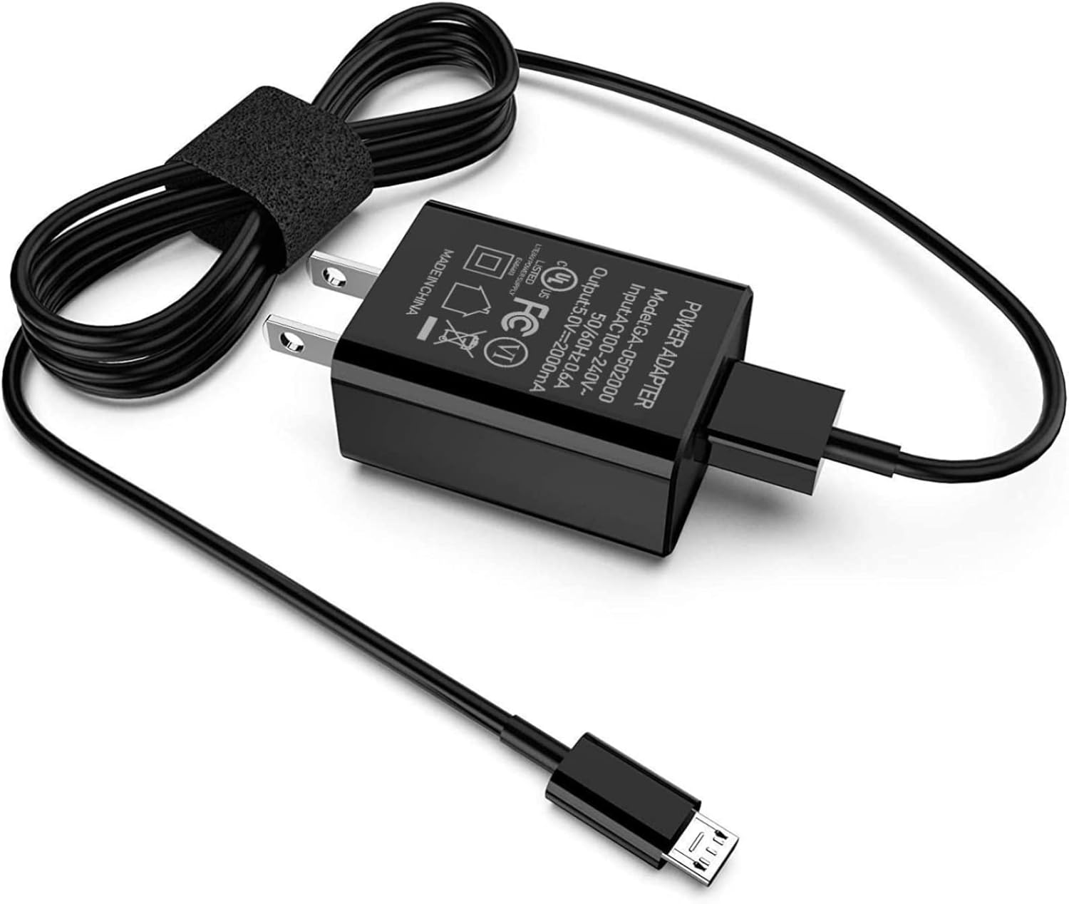 Fast Charger Compatible for Fire UL Listed AC Adapter 2A Rapid Charger with 6.6F...