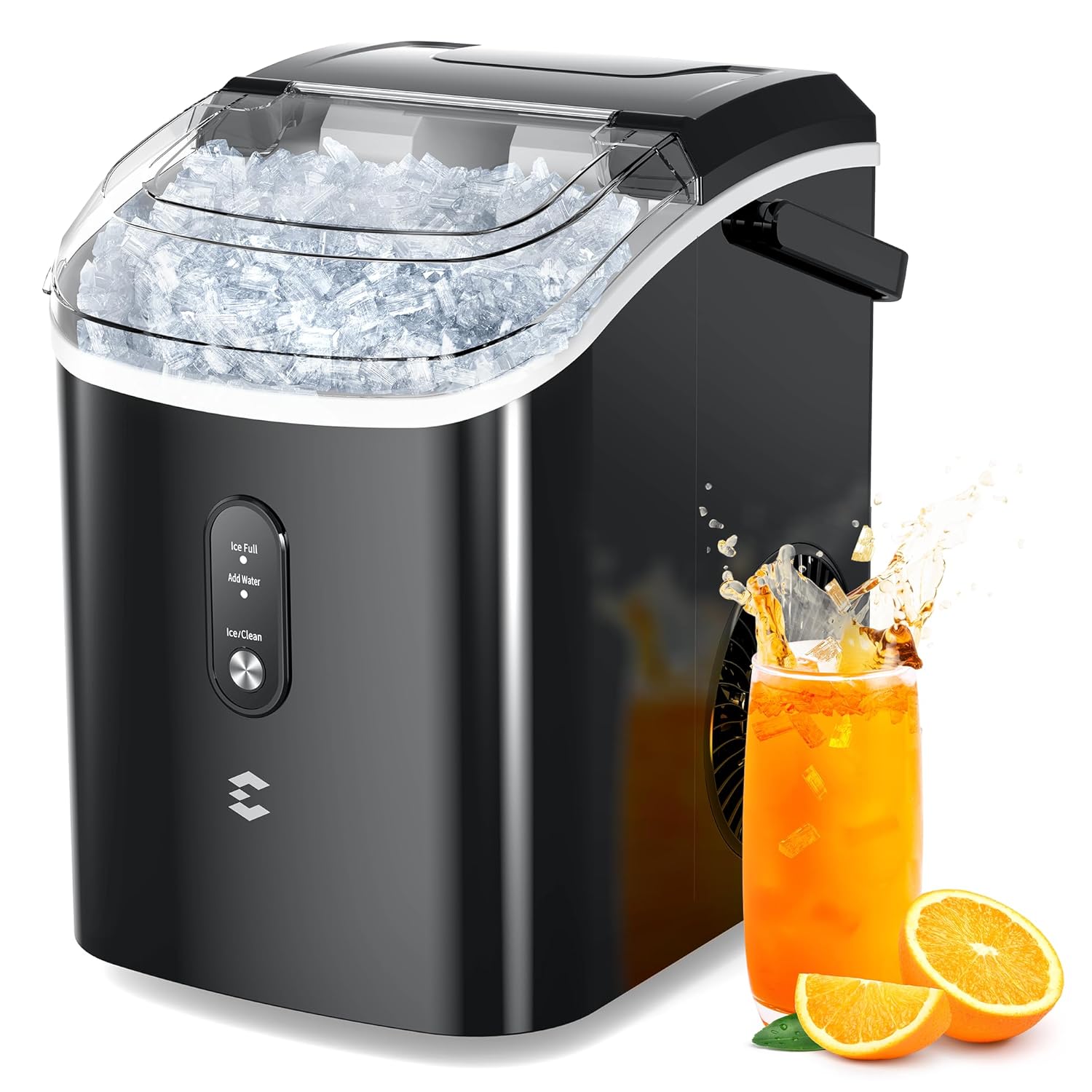 Nugget Ice Maker Countertop,Chewable Pellet Ice, 3...