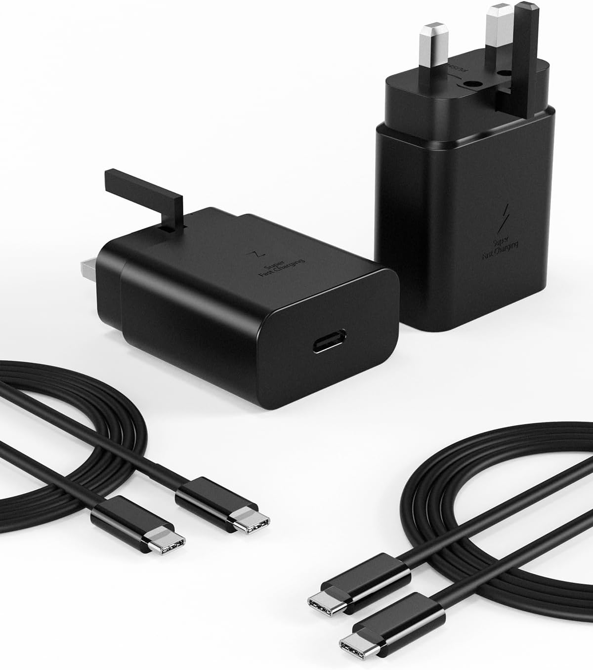 Super Fast Charger USB C, 2 Pack 45W Fast Charger Plug for Samsung Fast Charger...