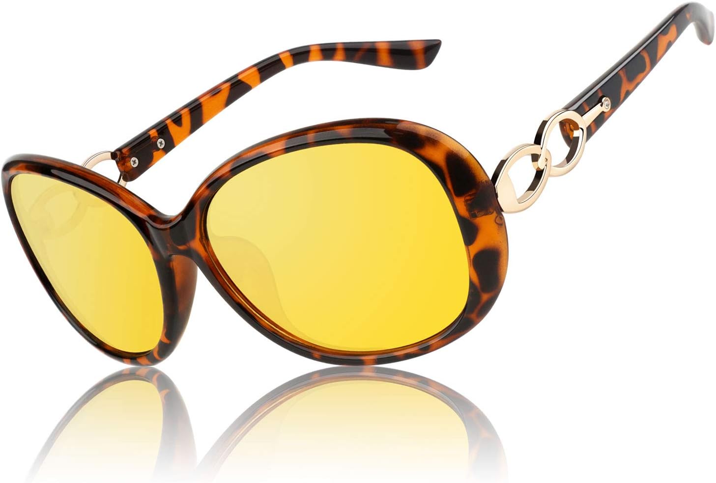CGID Sunglasses Womens Polarised Retro Designer Ladies Sun Glasses Big Frame Ove...