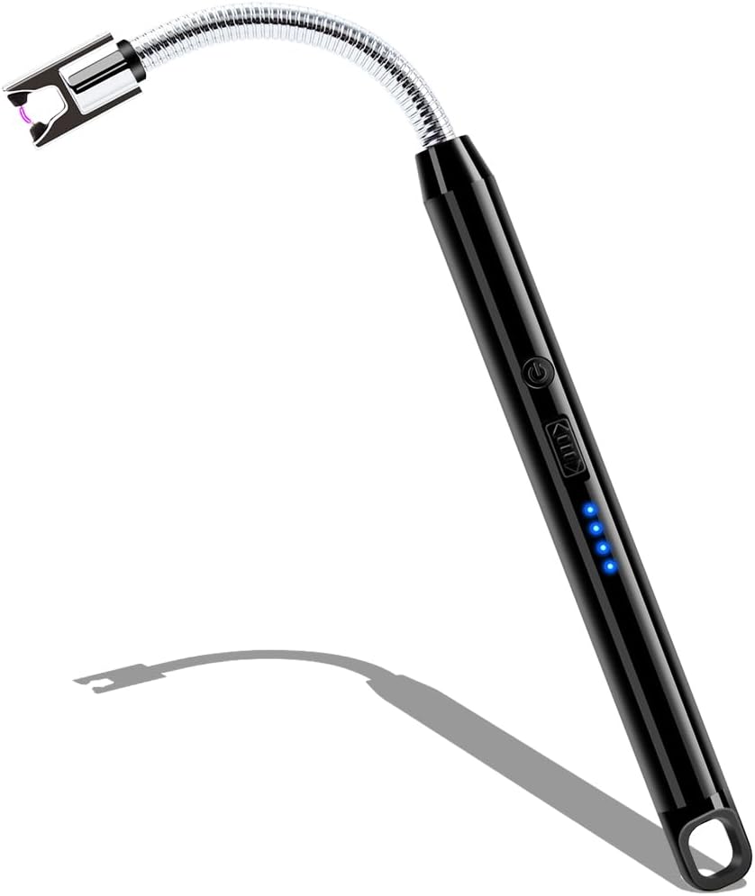 Electric Candle Lighter Long Reach Rechargeable USB C Lighter Electronic Arc Pla...