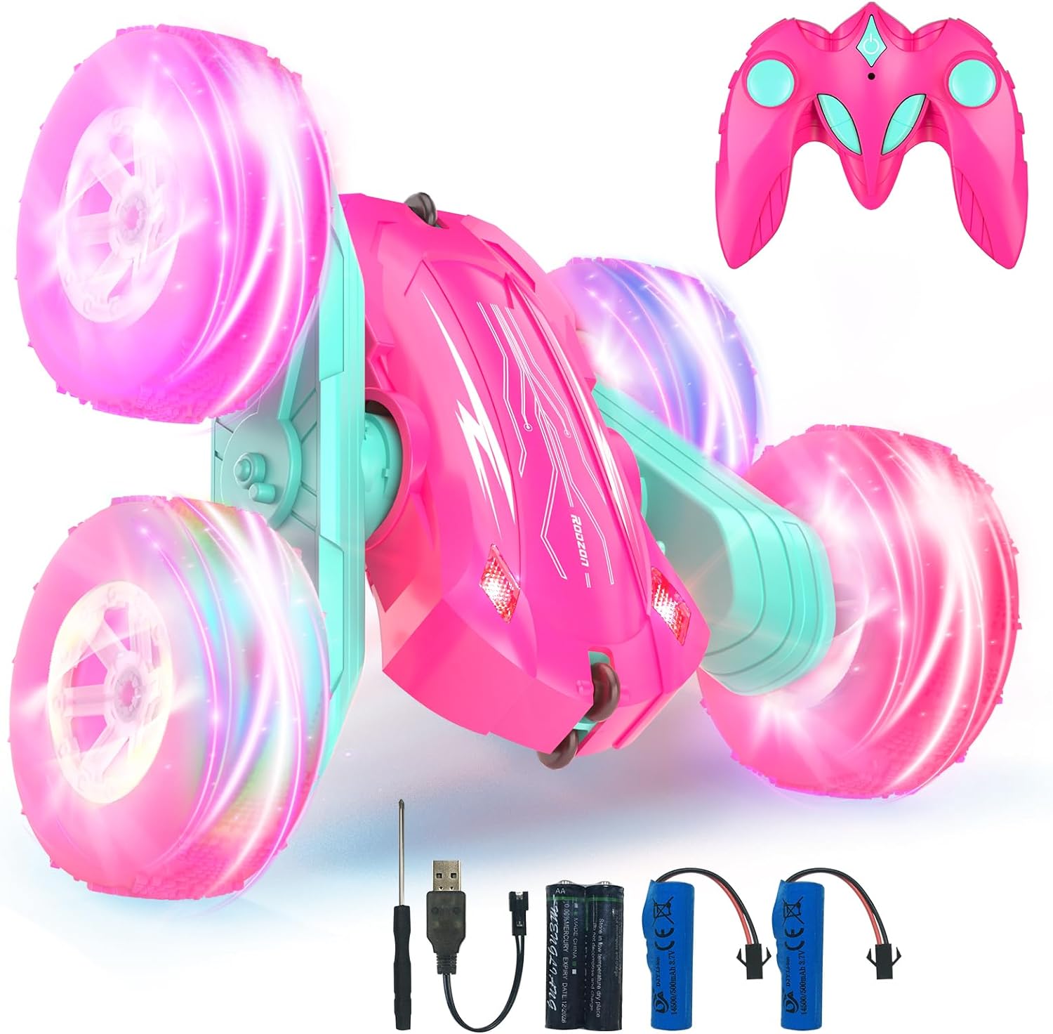 Rodzon 3300 Remote Control Car for Kids Toys 3 4 5 6 Years Old Girl,4X4 Crawlers...