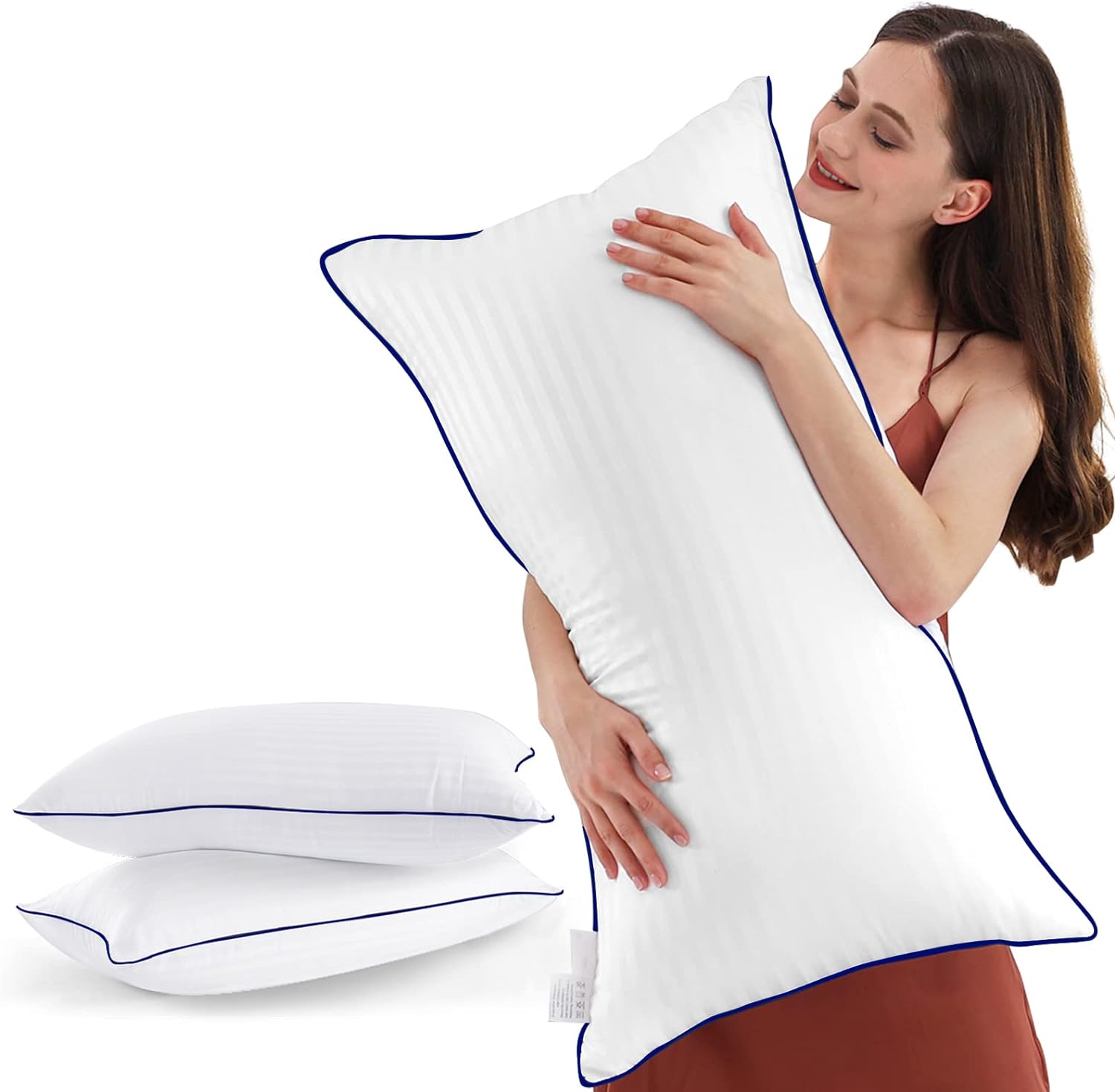 Bed Pillows for Sleeping King Size, Set of 2- Cool...