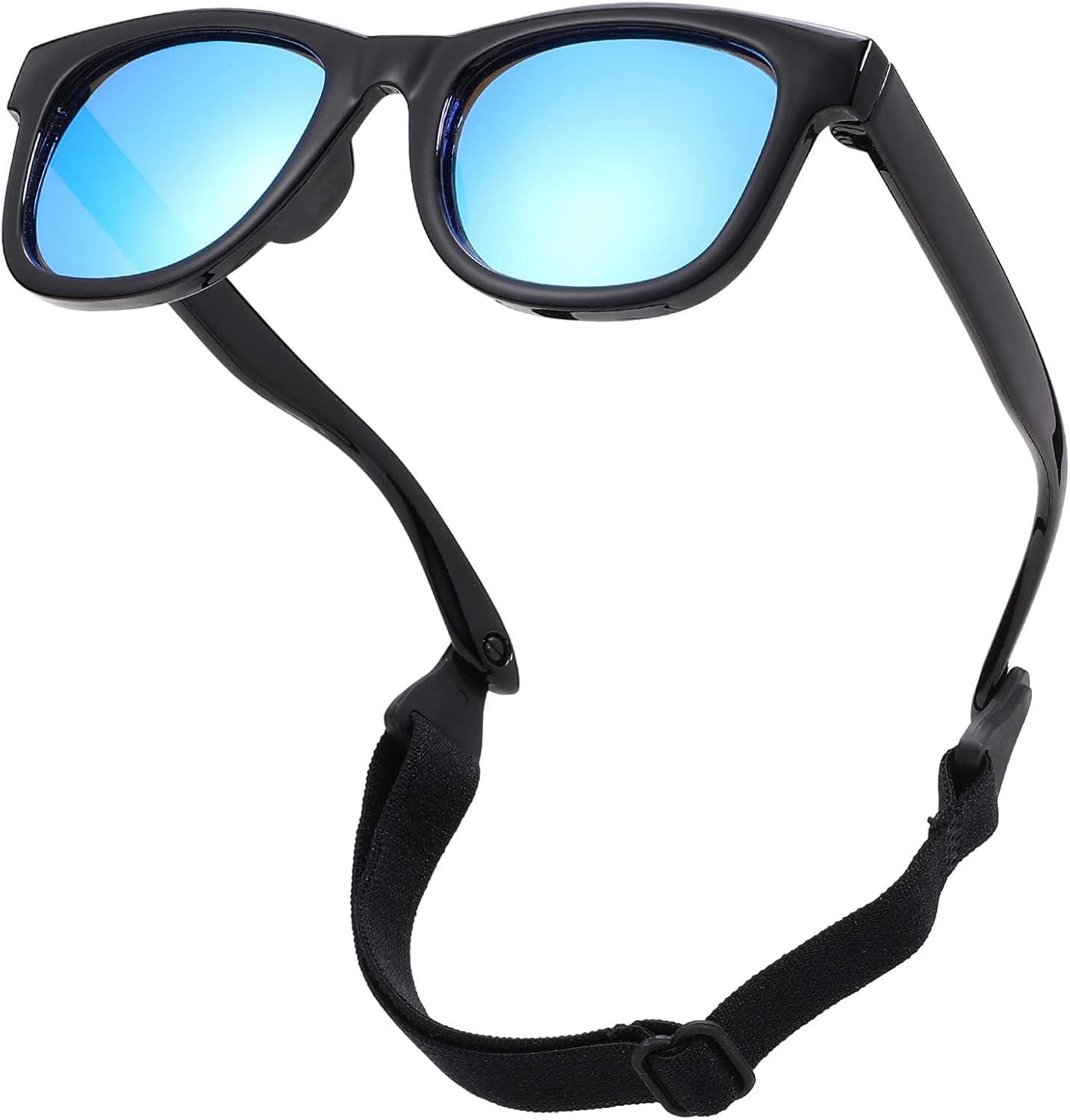 COASION Bendable Flexible Polarized Newborn Baby Sunglasses with Strap for Infan...