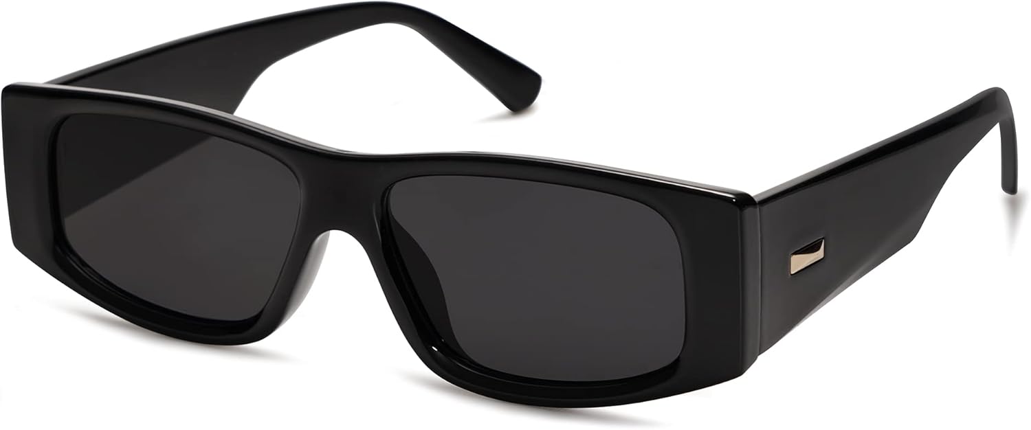 SOJOS Trendy Y2K Rectangle Polarized Sunglasses for Women Men Fashion Designer R...