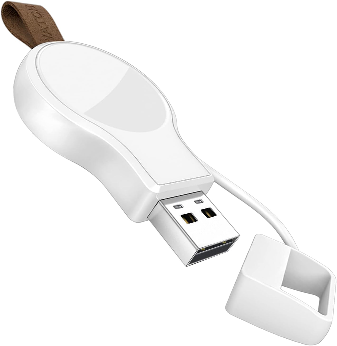 NEWDERY Charger for Apple Watch Portable iWatch USB Wireless Charger, Travel Cor...