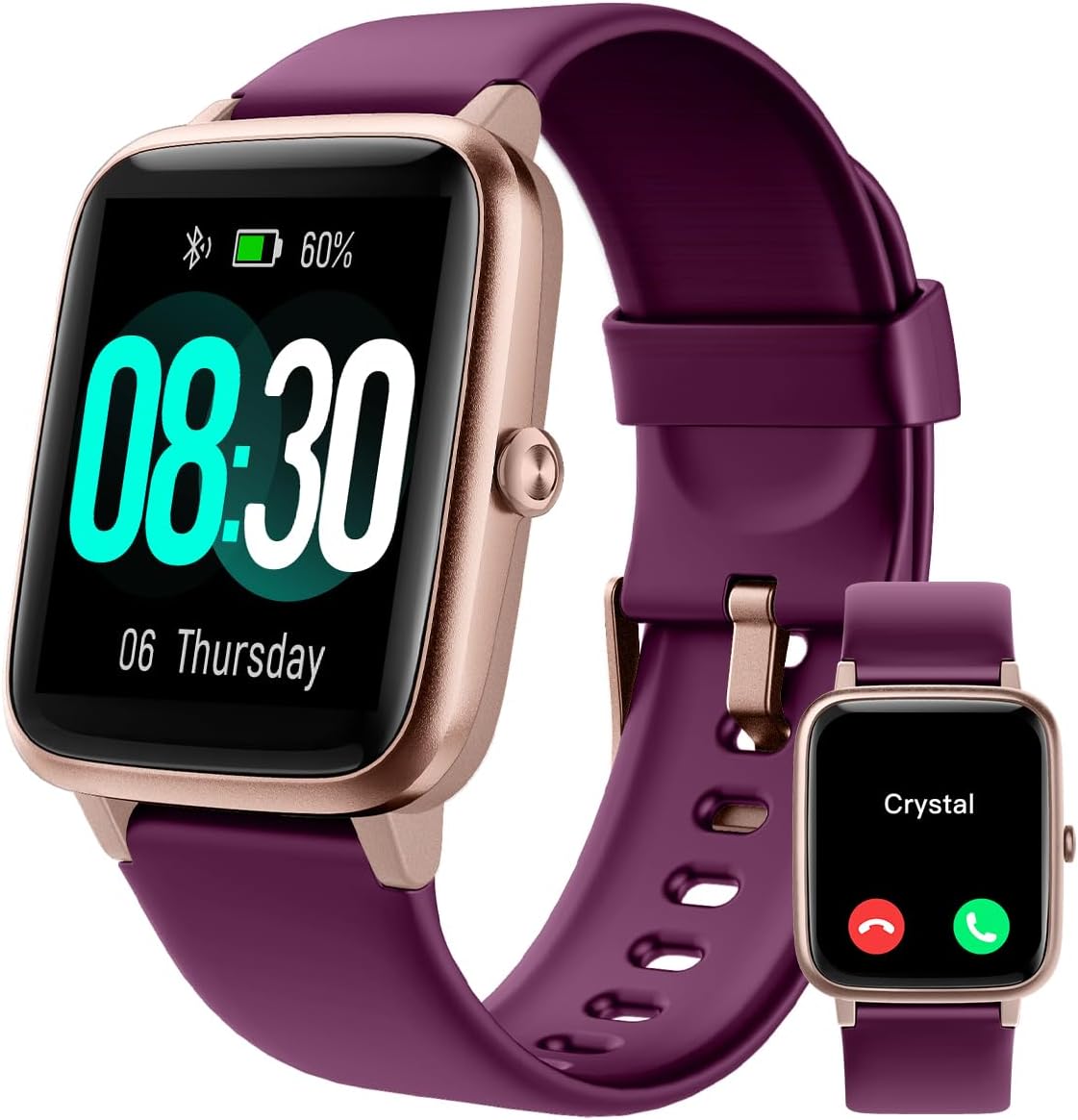 GRV Smart Watch Answer Dial Call,Smart Watches for Women Men with Heart Rate Mon...