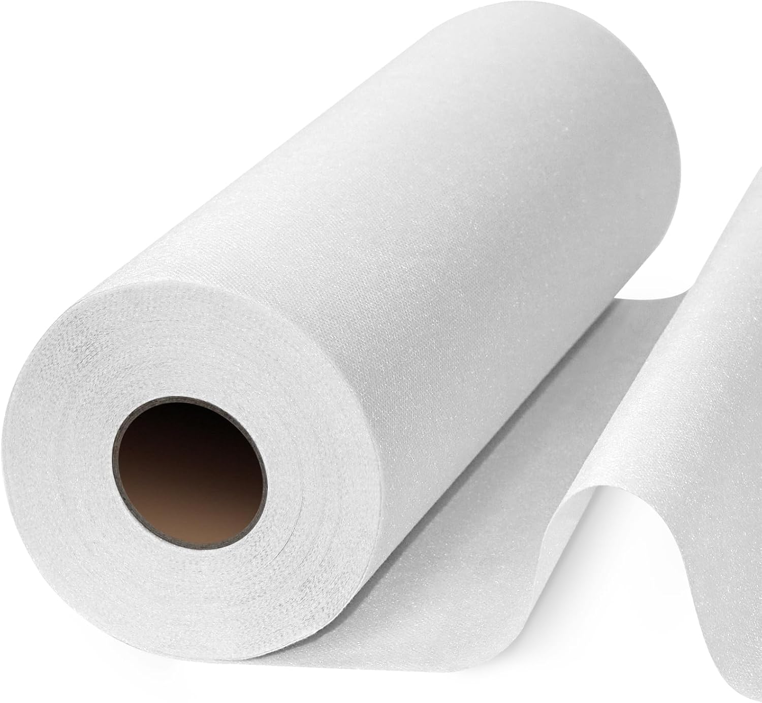 PLANTIONAL Medium Weight White Iron-On Non-Woven Fusible Interfacing: 11.6" x 30...