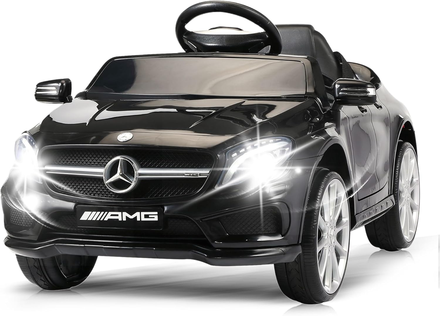 TOBBI Licensed Mercedes Benz Electric Car for Kids 3+, Children Ride On Toy with...