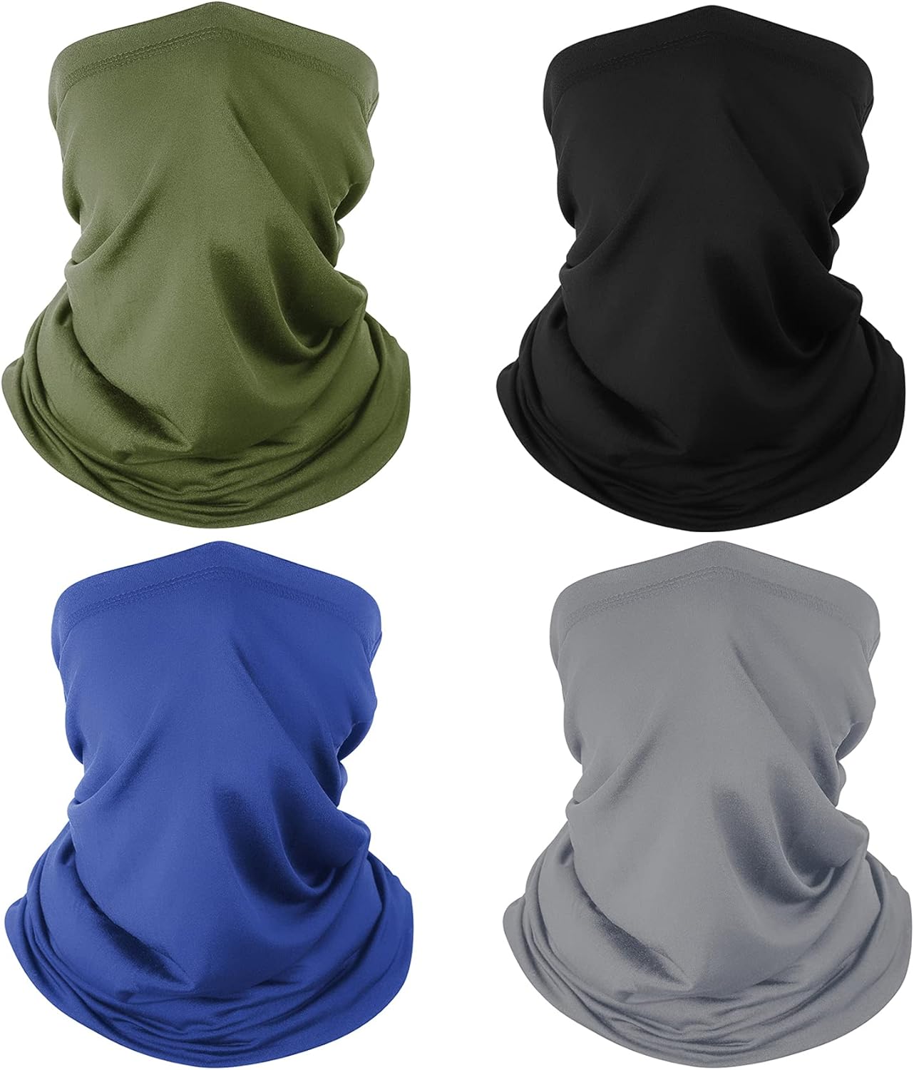 Neck Gaiter Bandana Face Mask: Sun Cooling Scarf Gator Cover Head for Men Women...
