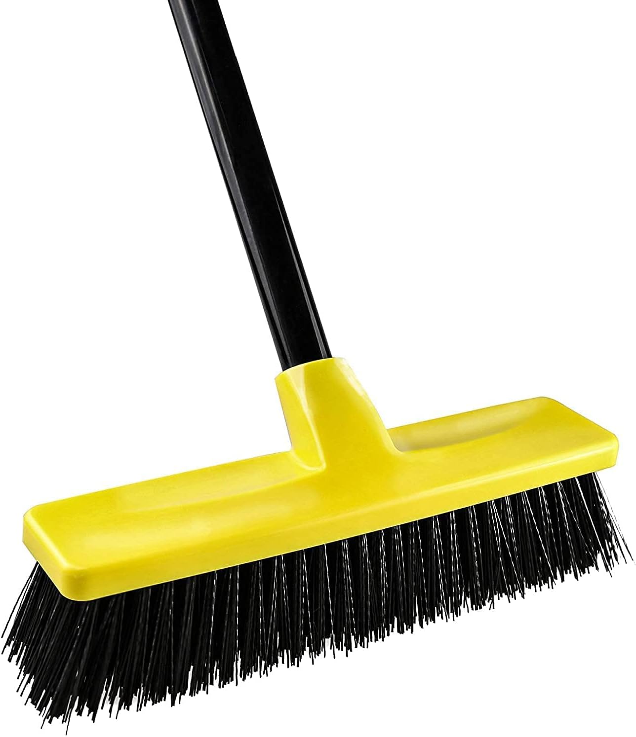 Yard Brush Heavy Duty Outdoor Concrete Broom Teles...