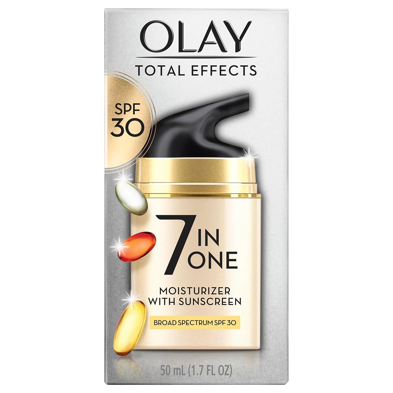 Facial Moisturizing Lotion SPF 30 by Olay Total Effects for Dry Skin, 7 Benefits...