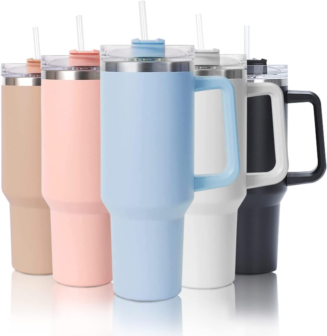 mebiusyhc 40oz Stainless Steel Vacuum Insulated Cup Double Wall Travel Flask Car...