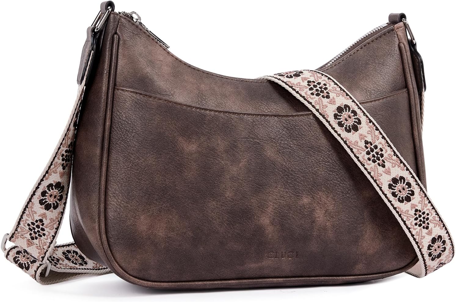 CLUCI Crossbody Bags for Women, Vegan Leather Shoulder Handbags ，Purses for Wom...