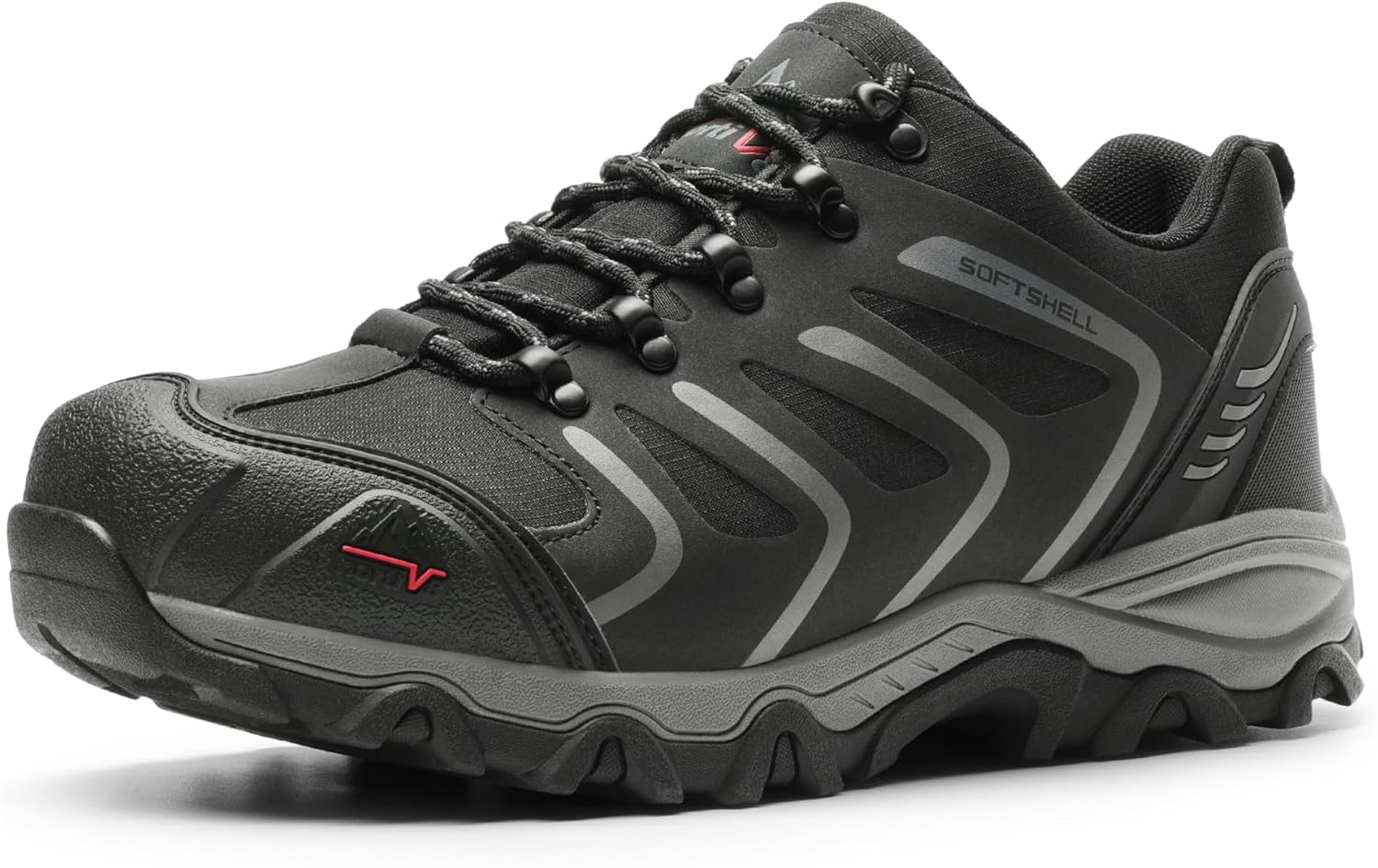 NORTIV 8 Men's Low Top Waterproof Hiking Shoes Trekking Trails Outdoor Work Shoe...