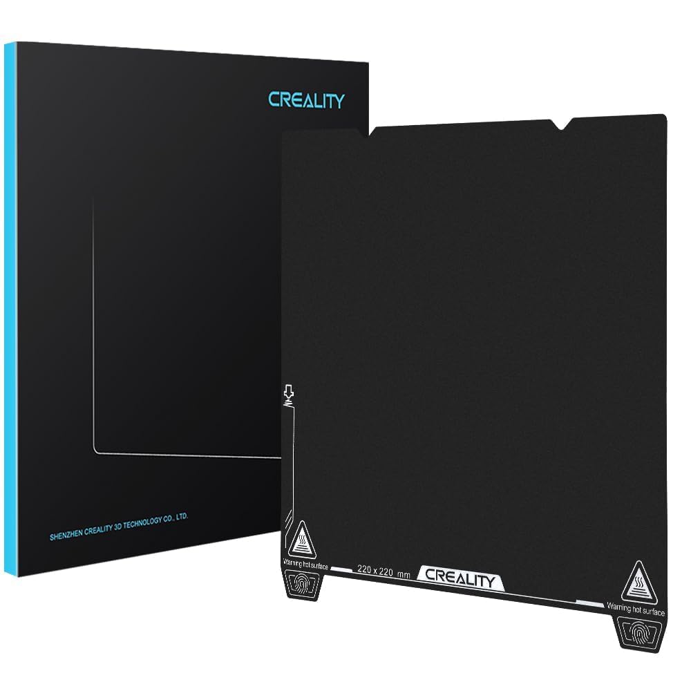 Creality Official Ender 3 V3 SE Build Plate, 235x235mm PEI Sheet Textured Surfac...
