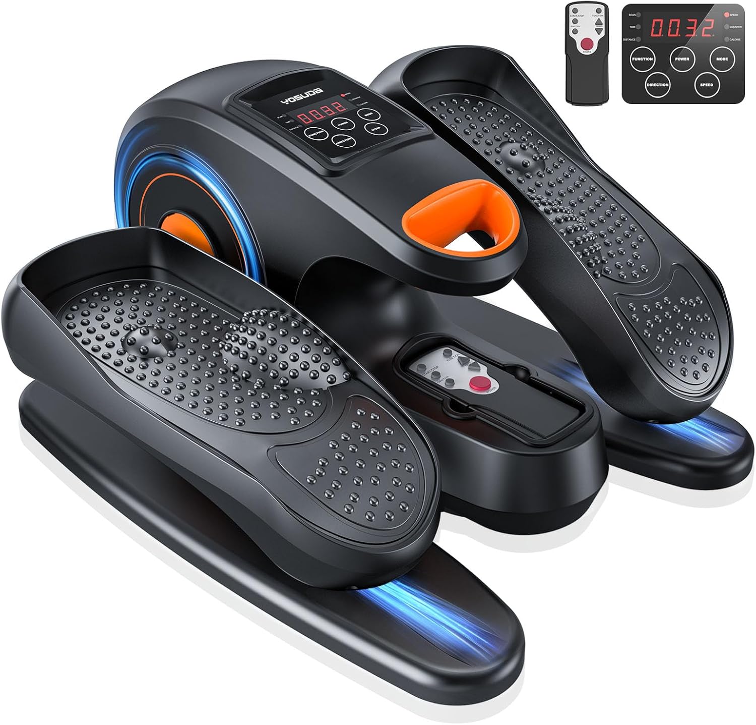 YOSUDA Under Desk Elliptical Electric,Ellipse Leg Exerciser for Seniors,Fully As...