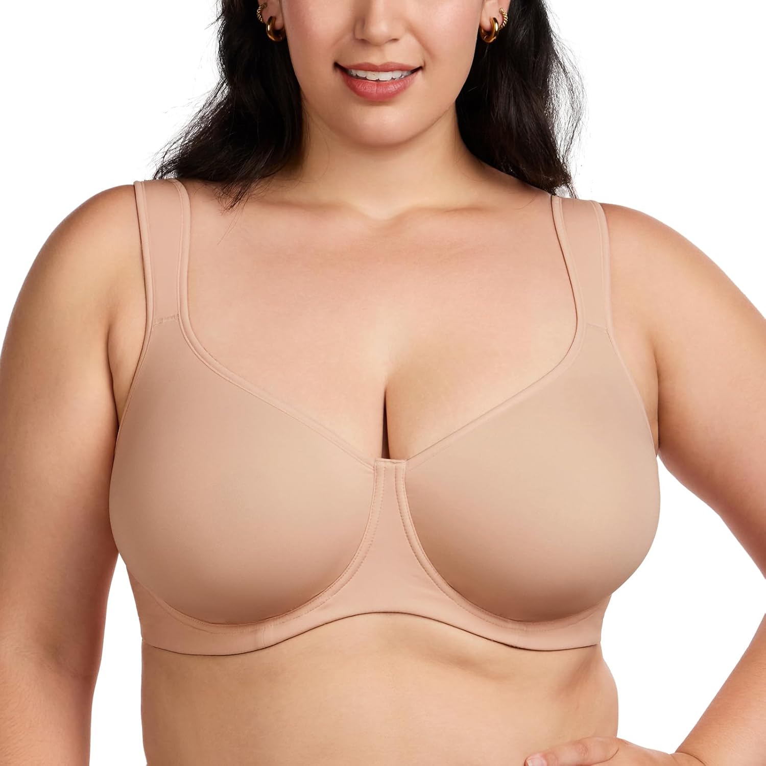 HSIA Minimizer Bras for Women Full Coverage Comfort Supportive Bra for Big Bust...