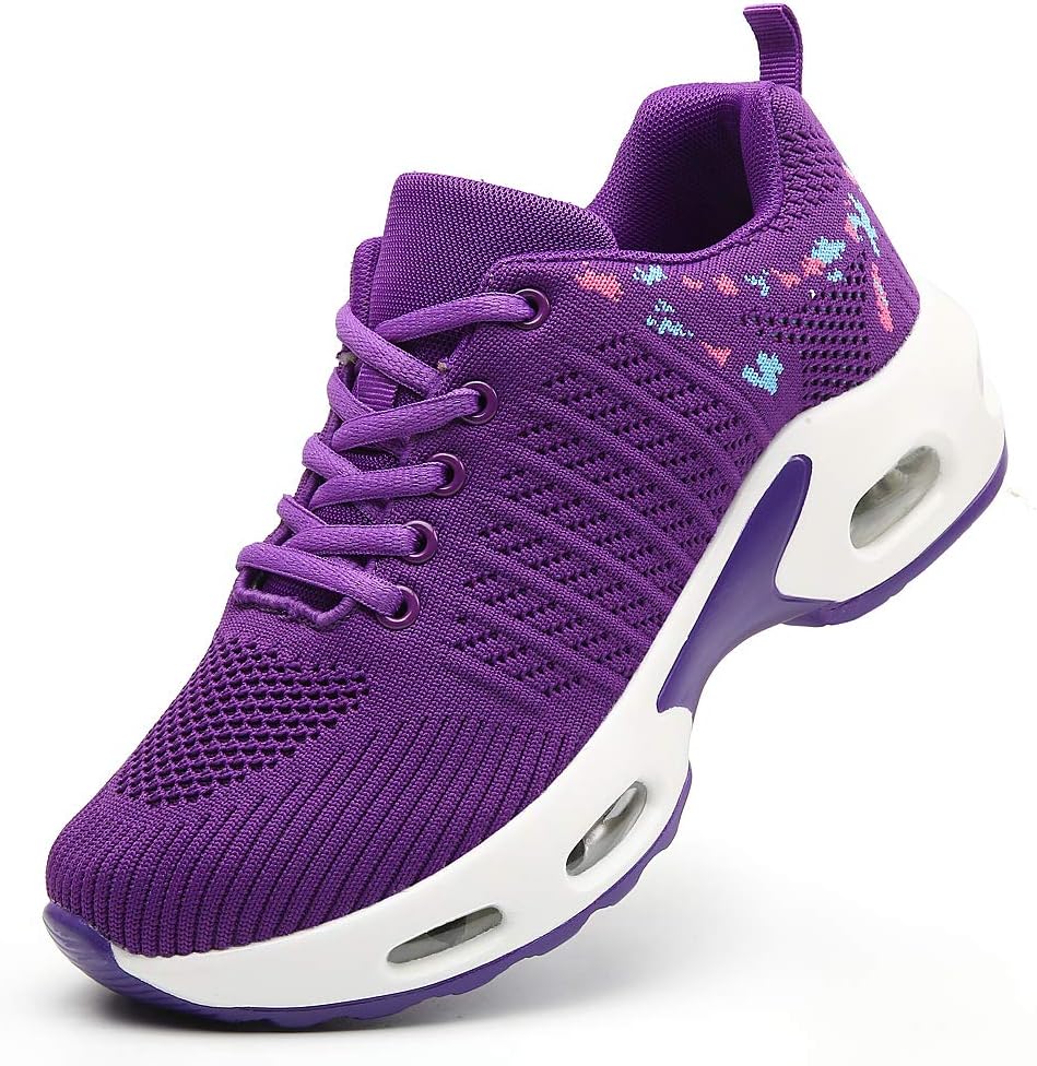 Maichal Trainers Womens Running Shoes Ladies Air Cushion Lightweight Mesh Breath...