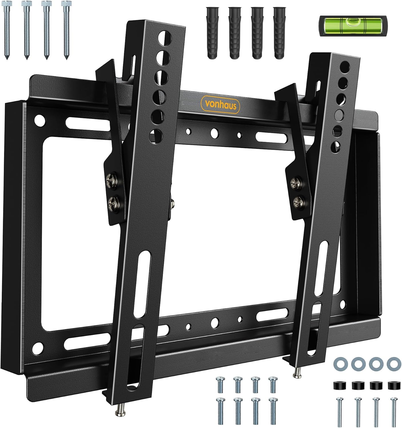 VonHaus TV Wall Bracket for 23-43" Screens, TV Bracket with Spirit Level, Flat t...