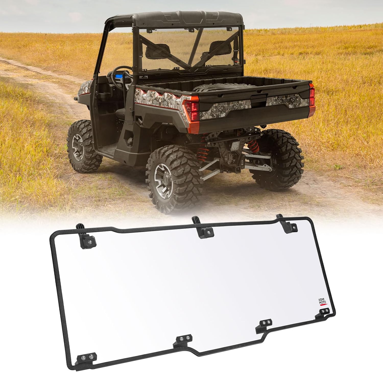 KEMIMOTO Upgraded Rear Window with Pre-installed R...