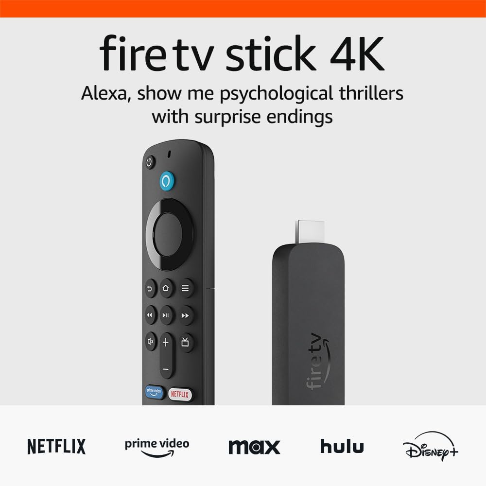 Amazon Fire TV Stick 4K (newest model) with AI-pow...