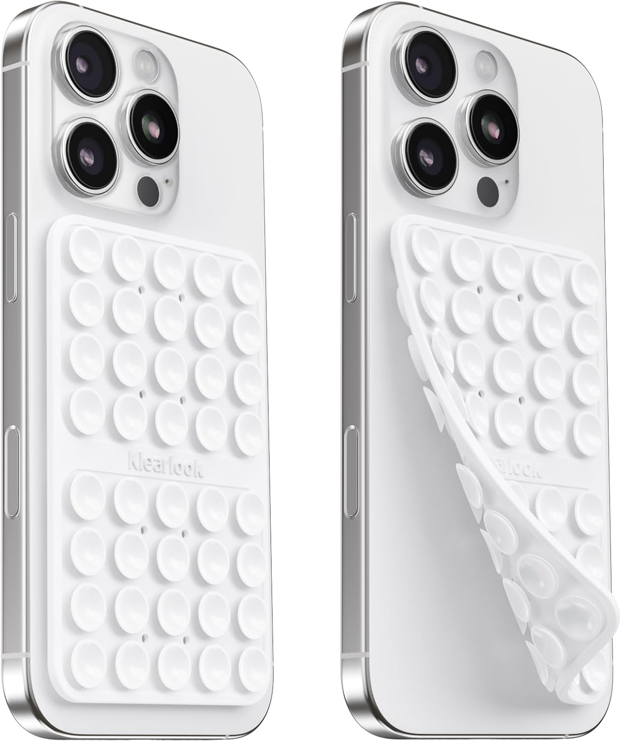 2PCS Silicone Suction Cup Phone Case Mount Double Sided - Klearlook Silicon Stic...