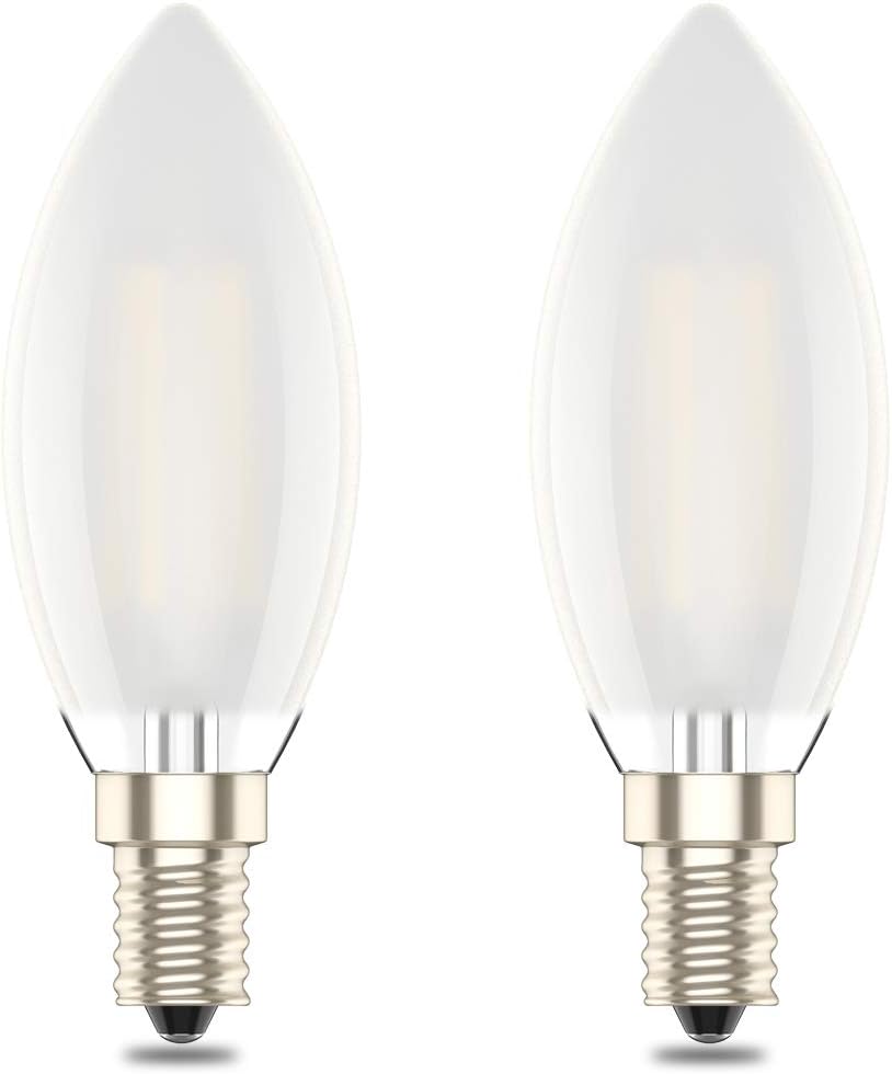 E14 Dimmable Led Candle Bulb,C35 SES Small Edison Screw,4w Equivalent 40w, Warm...