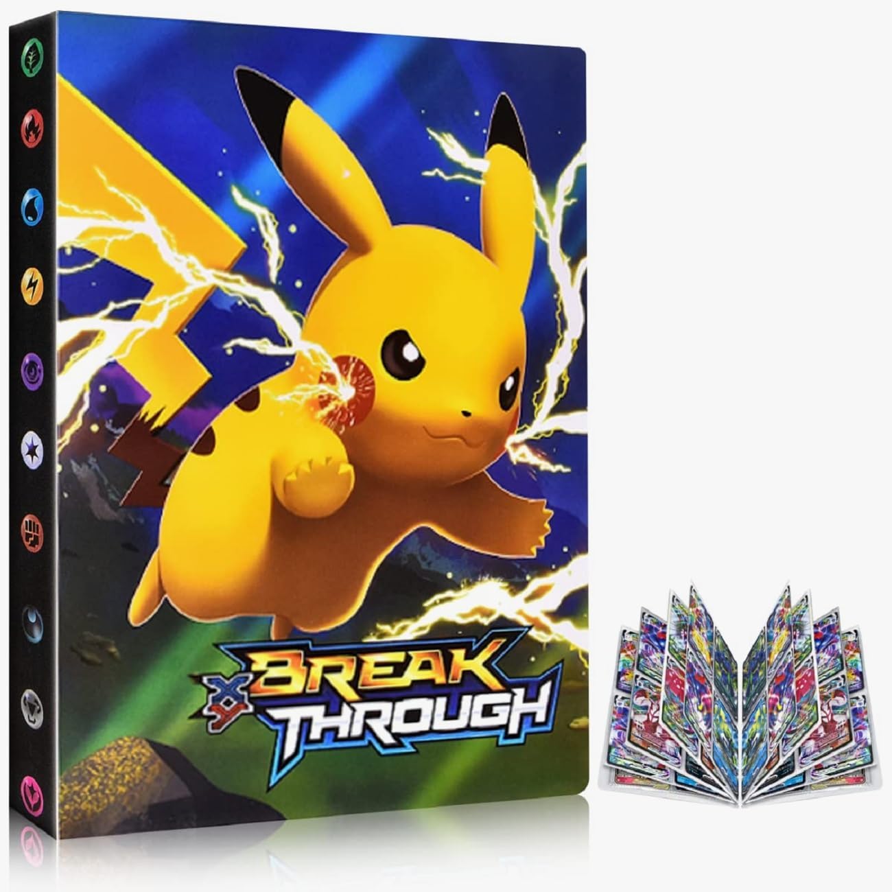Card Binder for Pokemon, Trading Card Holder Album...