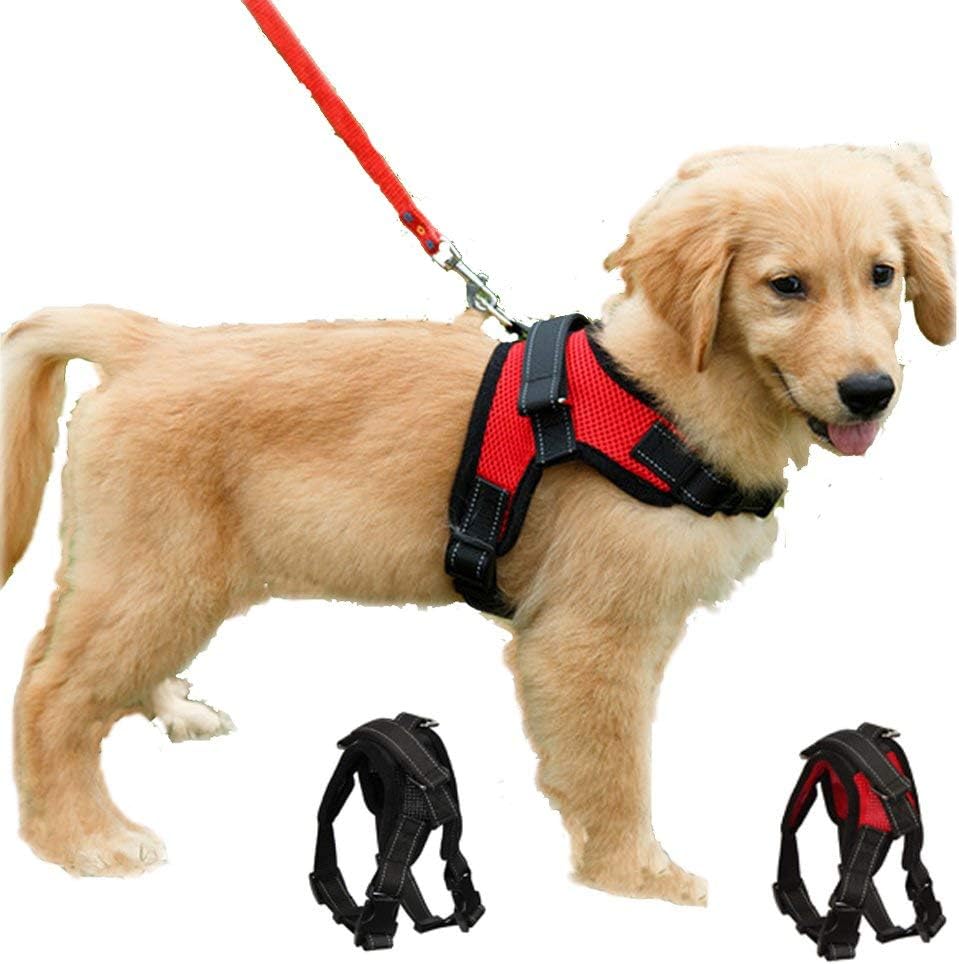 Dog Harness No Pull Adjustable Puppy Vest Harness Small Dog Mesh Breathable Soft...
