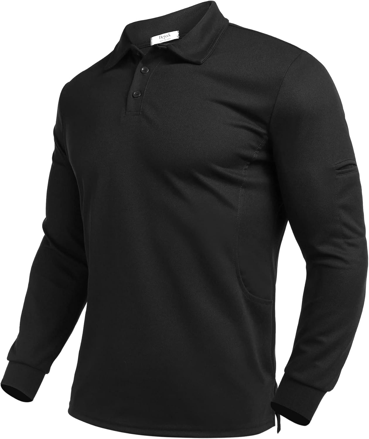 Deyeek Men's Polo Shirts Long Sleeve Golf Polo Shirts for Men Quick Dry UPF 50+...