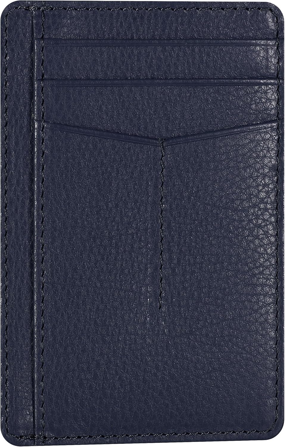 Leather Minimalist Wallet for Men & Women RFID Front Pocket Leather Card Holder...