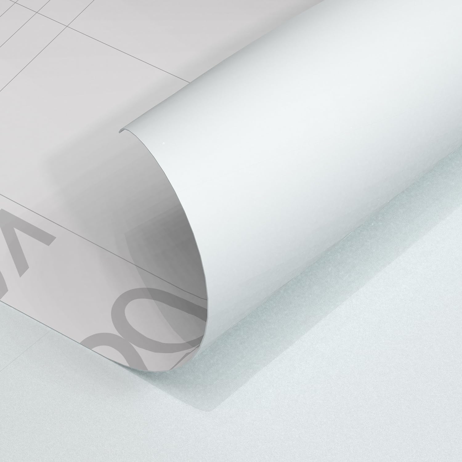 Yancorp 16"x120" Matte White Contact Papaer Peel and Stick Wallpaper Vinyl Wrap...
