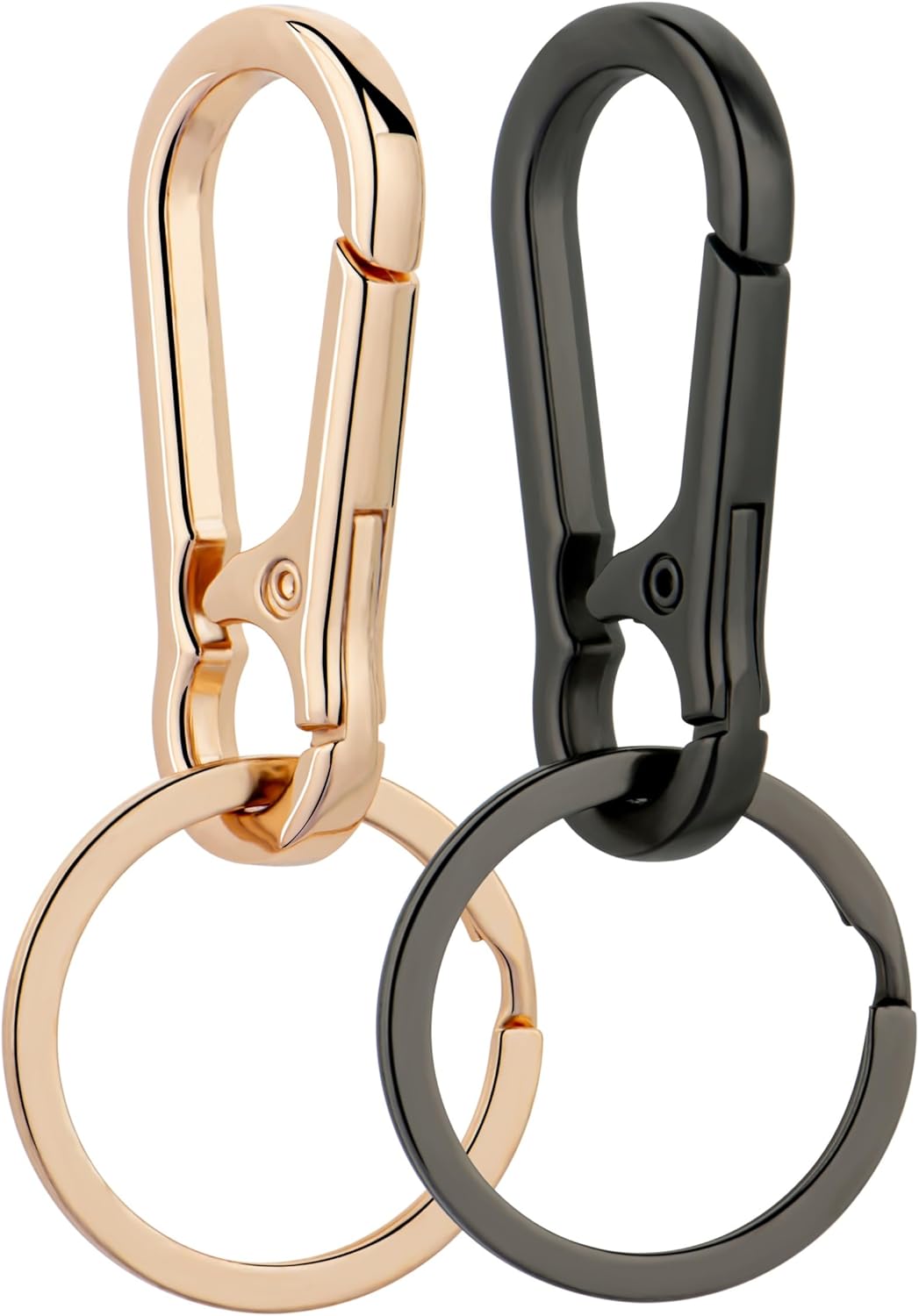 Wikavanli Metal Keychains Keyring Key Chain Ring Clip Holder Organizer for Home...