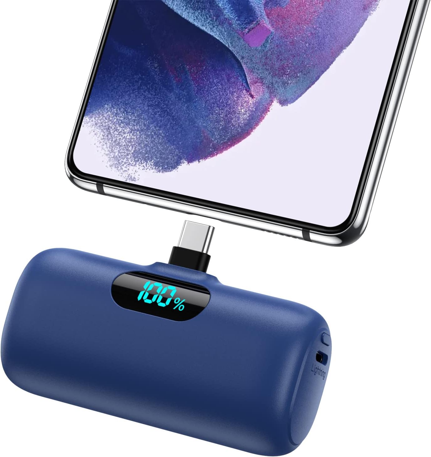 Feob Power Bank USB C 5000mAh,15W PD 3.0A Fast Charging Portable Charger Mini Po...
